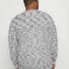 Pier One Uomo Maglione - Mottled Grey -Offerta Economica Pier One b8349b4492fa45d595fc83b11fc0878b