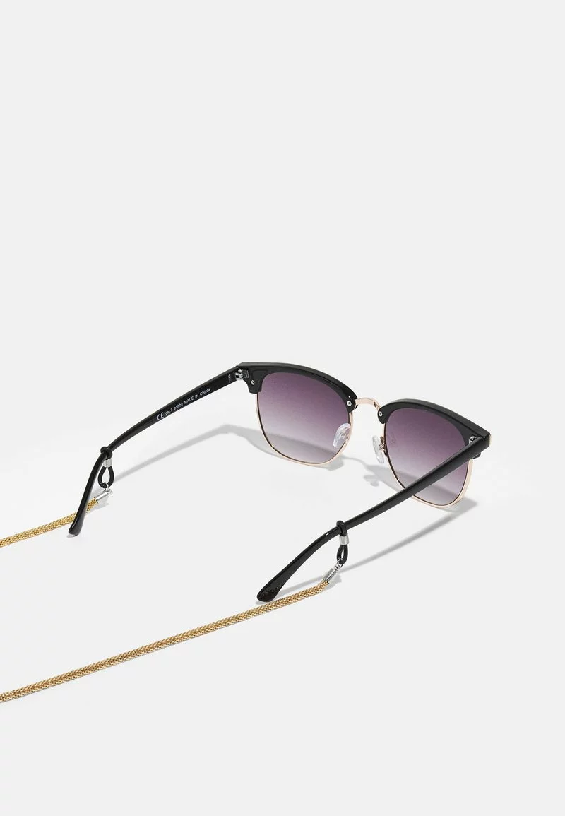 Pier One CHAIN UNISEX SET - Occhiali Da Sole - Black 4 Pier One CHAIN UNISEX SET - Occhiali Da Sole - Black - immagine 2