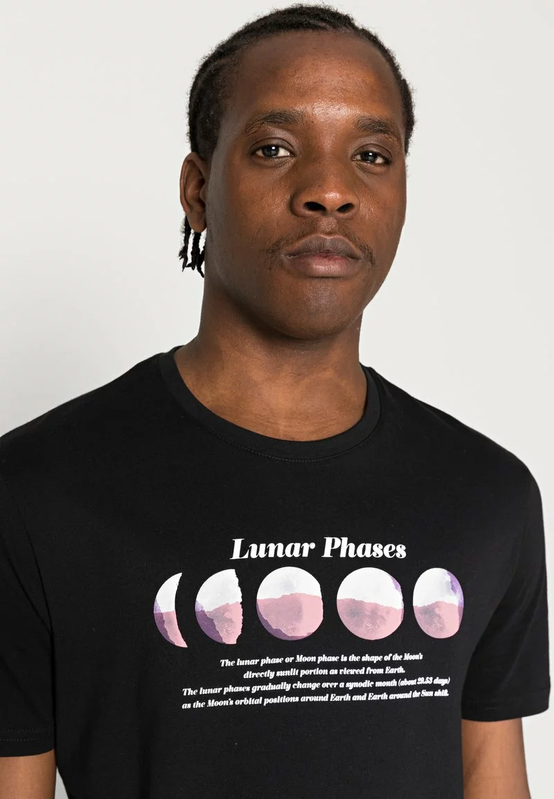 Pier One Uomo T-shirt Con Stampa - Black 7 Pier One Uomo T-shirt Con Stampa - Black - immagine 5