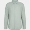Pier One Uomo Camicia - Mottled Light Green -Offerta Economica Pier One bde385537db5485eb88e80cab74282d7