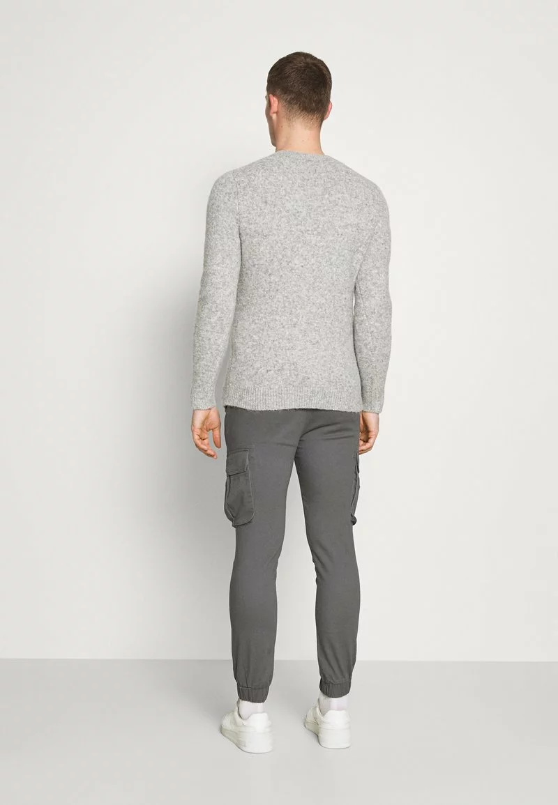 Pier One Uomo Pantaloni Cargo - Dark Grey 5 Pier One Uomo Pantaloni Cargo - Dark Grey - immagine 3