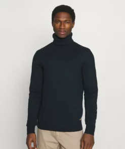 Pier One Uomo Maglione - Mottled Dark Blue