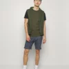 Pier One Uomo T-shirt Basic - Olive 10 Pier One Uomo T-shirt Basic - Olive -Offerta Economica Pier One c07f3e3f348949dc859df1140a67d08a