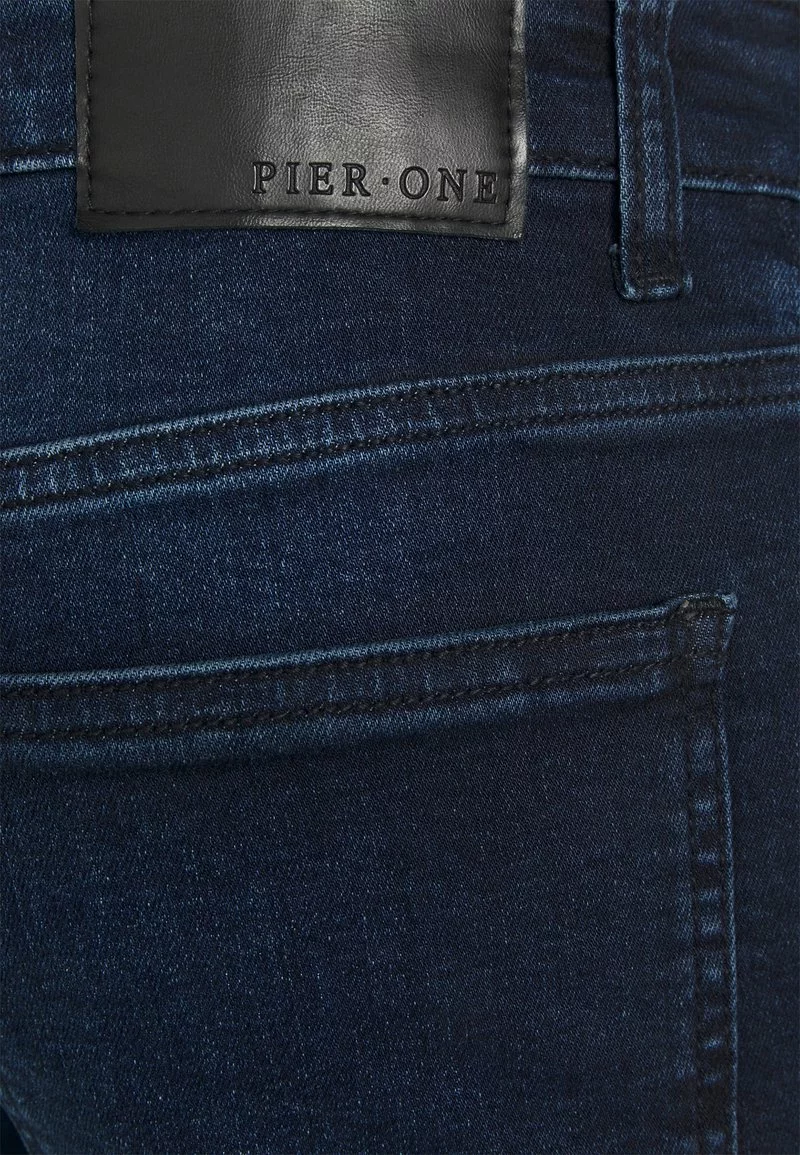 Pier One Uomo Jeans Skinny Fit - Blue/black 5 Pier One Uomo Jeans Skinny Fit - Blue/black - immagine 3