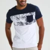 Pier One Uomo T-shirt Con Stampa - Navy/white -Offerta Economica Pier One c3d097dd28194ed8a0ef4ff710602608