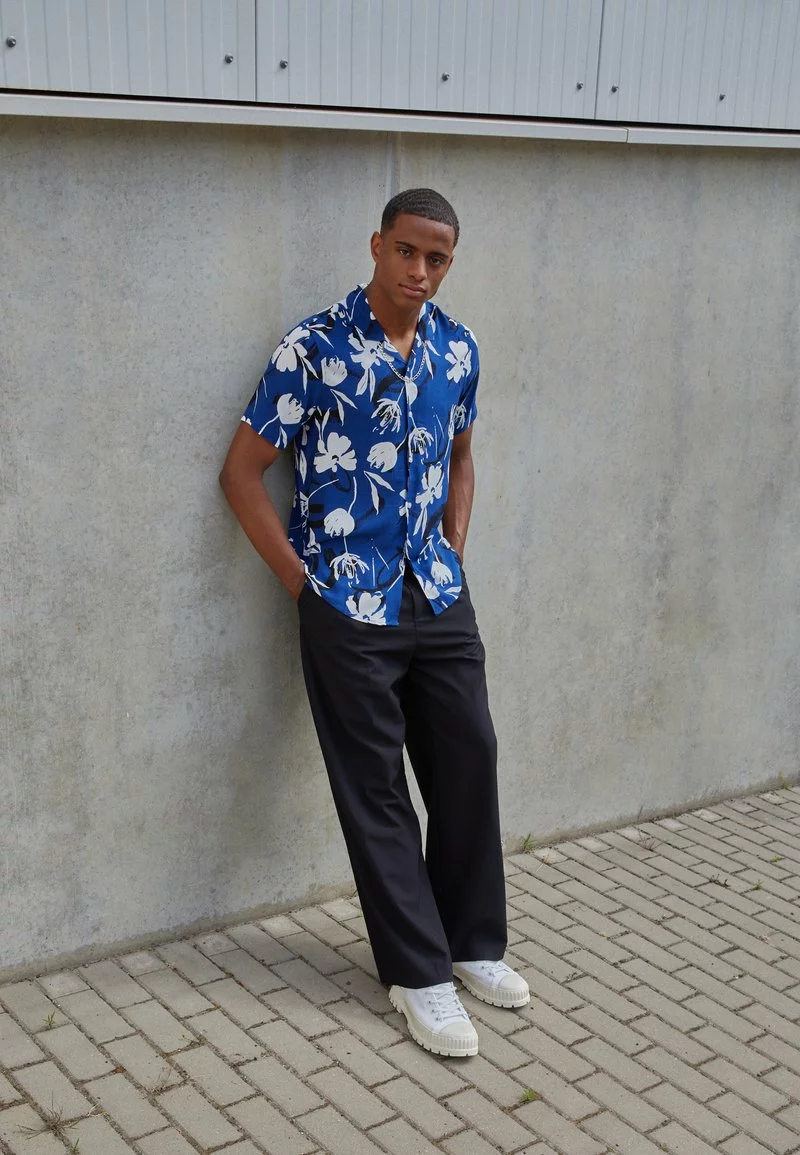 Pier One Uomo Camicia - Dark Blue 3 Pier One Uomo Camicia - Dark Blue