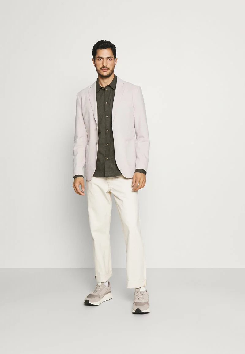 Pier One Uomo Camicia - Mottled Dark Green 4 Pier One Uomo Camicia - Mottled Dark Green - immagine 2