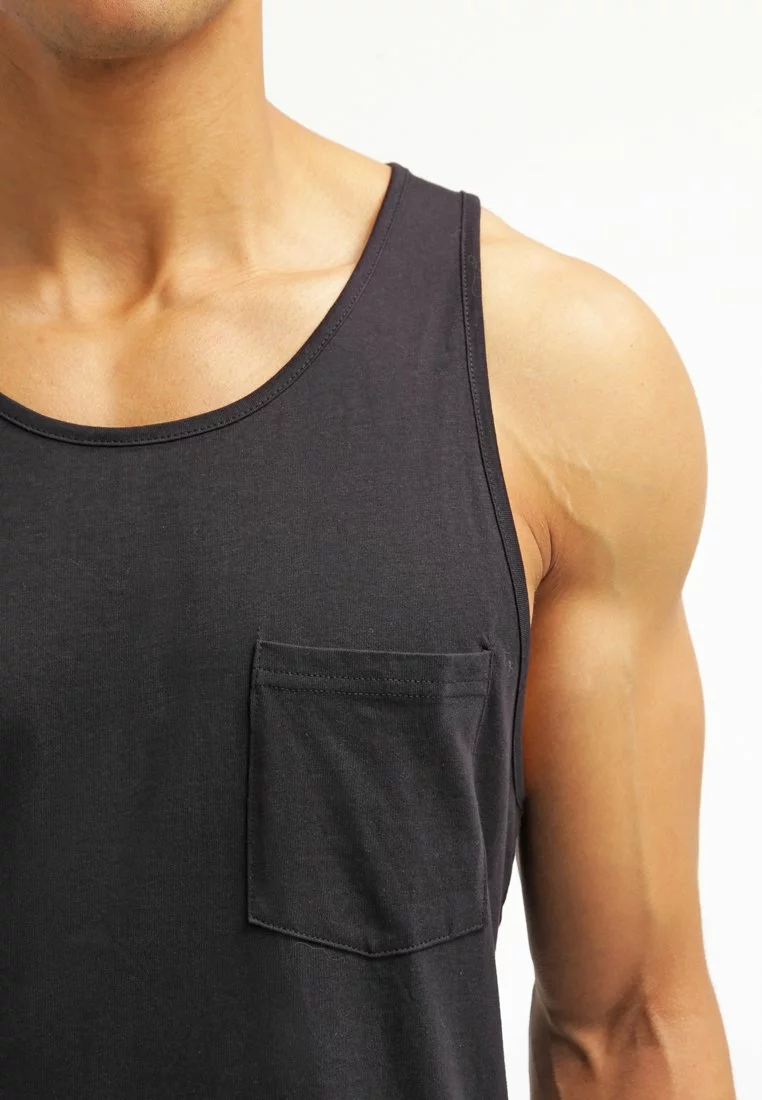 Pier One Uomo Top - Black 6 Pier One Uomo Top - Black - immagine 4