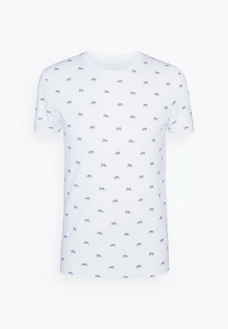 Pier One Uomo T-shirt Con Stampa - White 7 Pier One Uomo T-shirt Con Stampa - White - immagine 5