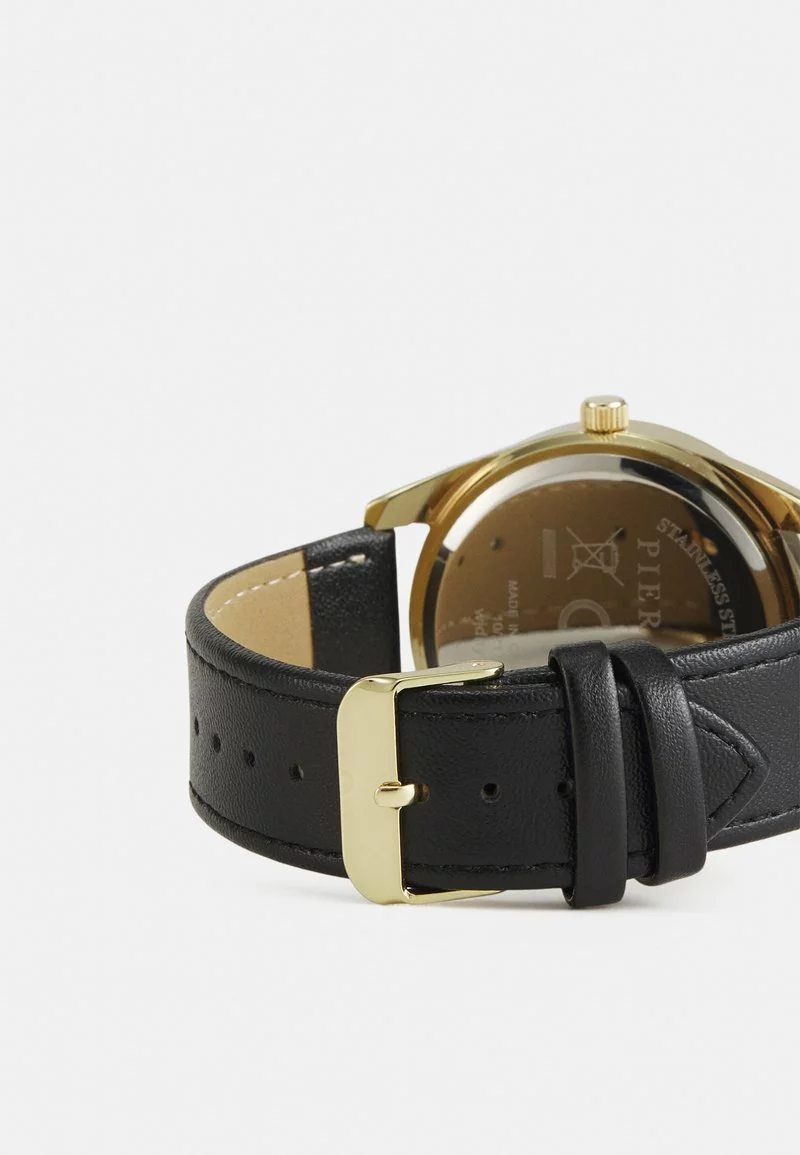 Pier One Unisex Orologio - Black/goldcoloured 4 Pier One Unisex Orologio - Black/goldcoloured - immagine 2