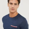 Pier One Uomo T-shirt Basic - Mottled Dark Blue -Offerta Economica Pier One cf0b128f23eb42d29f229a8b186e6078