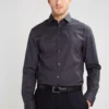 Pier One Uomo Camicia Elegante - Dark Grey -Offerta Economica Pier One cfcdeb7250bb4f00846d3500ea4200ca