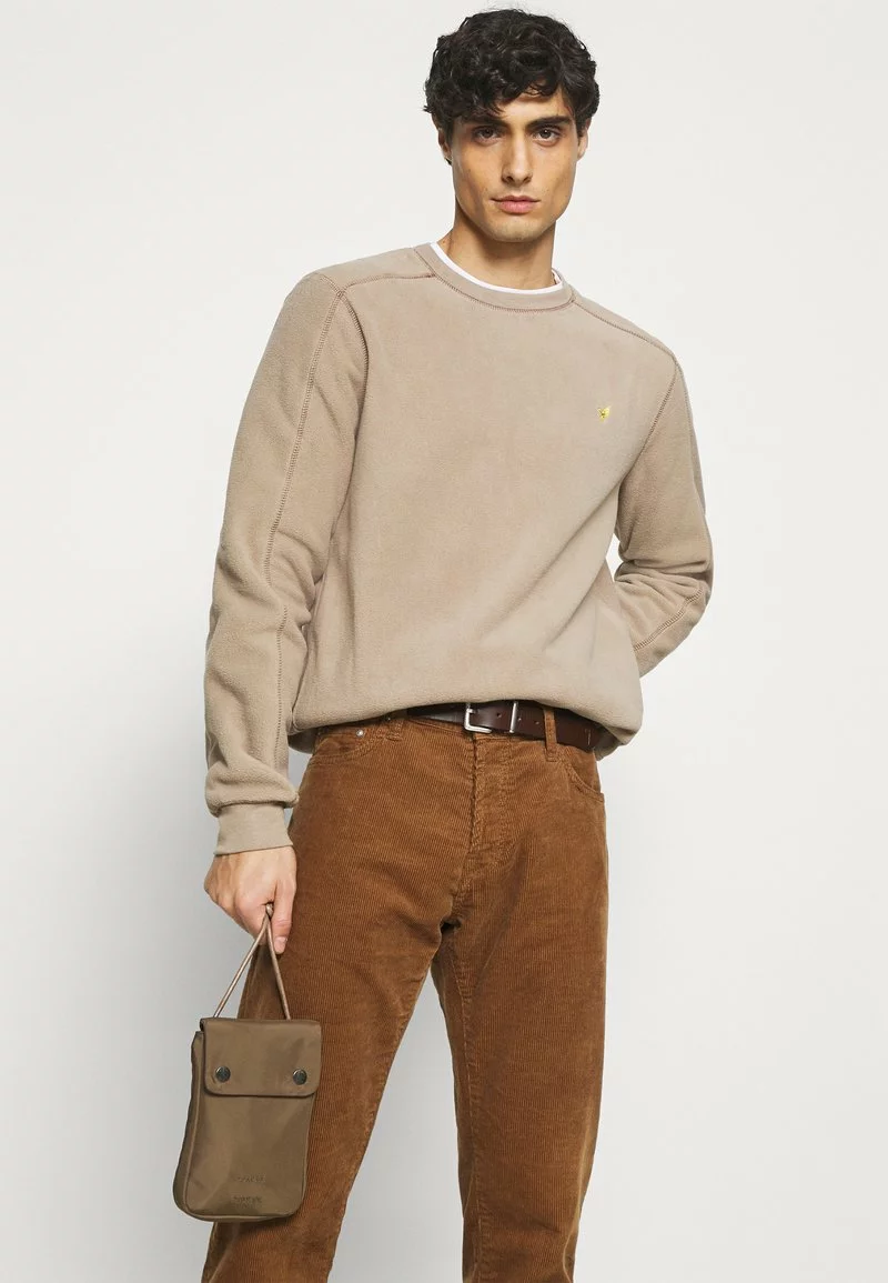 Pier One Uomo Felpa In Pile - Sand 6 Pier One Uomo Felpa In Pile - Sand - immagine 4