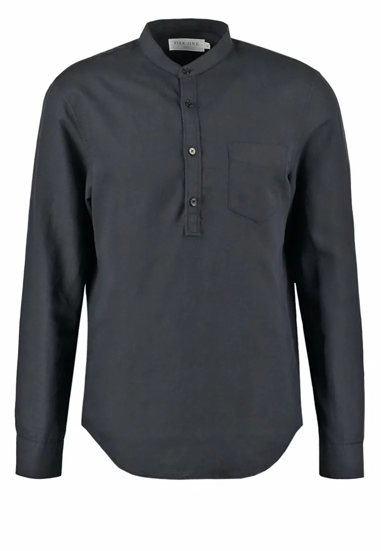 Pier One Uomo Camicia - Black 9 Pier One Uomo Camicia - Black - immagine 7