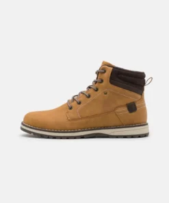 Pier One Uomo Stivaletti Stringati - Camel