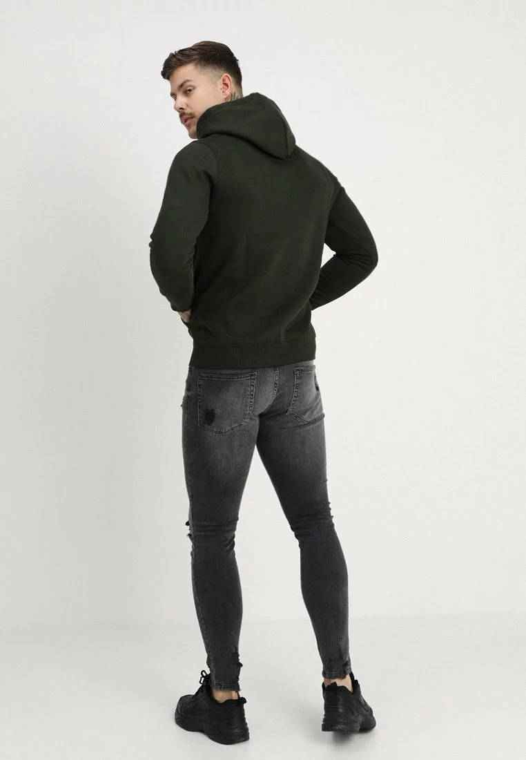 Pier One Uomo Jeans Skinny Fit - Black Denim 5 Pier One Uomo Jeans Skinny Fit - Black Denim - immagine 3