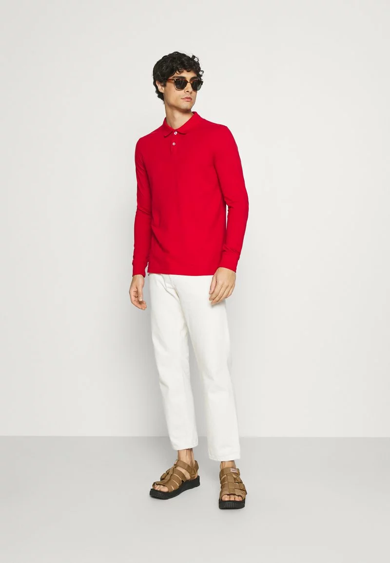 Pier One Uomo Polo - Red 4 Pier One Uomo Polo - Red - immagine 2