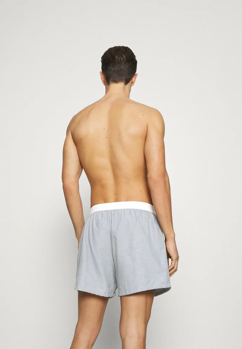 Pier One Uomo 3 PACK - Boxer - Dark Grey 4 Pier One Uomo 3 PACK - Boxer - Dark Grey - immagine 2
