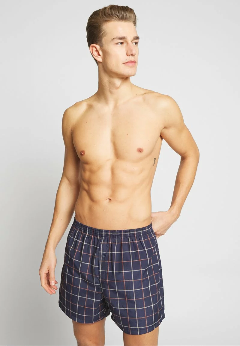 Pier One Uomo 5 PACK - Boxer - Dark Blue 4 Pier One Uomo 5 PACK - Boxer - Dark Blue - immagine 2