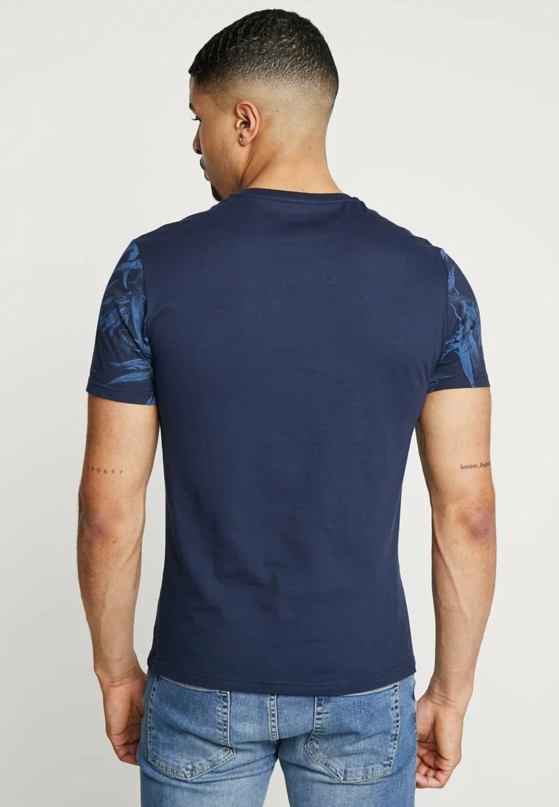 Pier One Uomo T-shirt Con Stampa - Blue 5 Pier One Uomo T-shirt Con Stampa - Blue - immagine 3