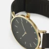 Pier One Unisex Orologio - Black/goldcoloured 9 Pier One Unisex Orologio - Black/goldcoloured -Offerta Economica Pier One d82a4b1cf6264e3d85fa04ce848764be
