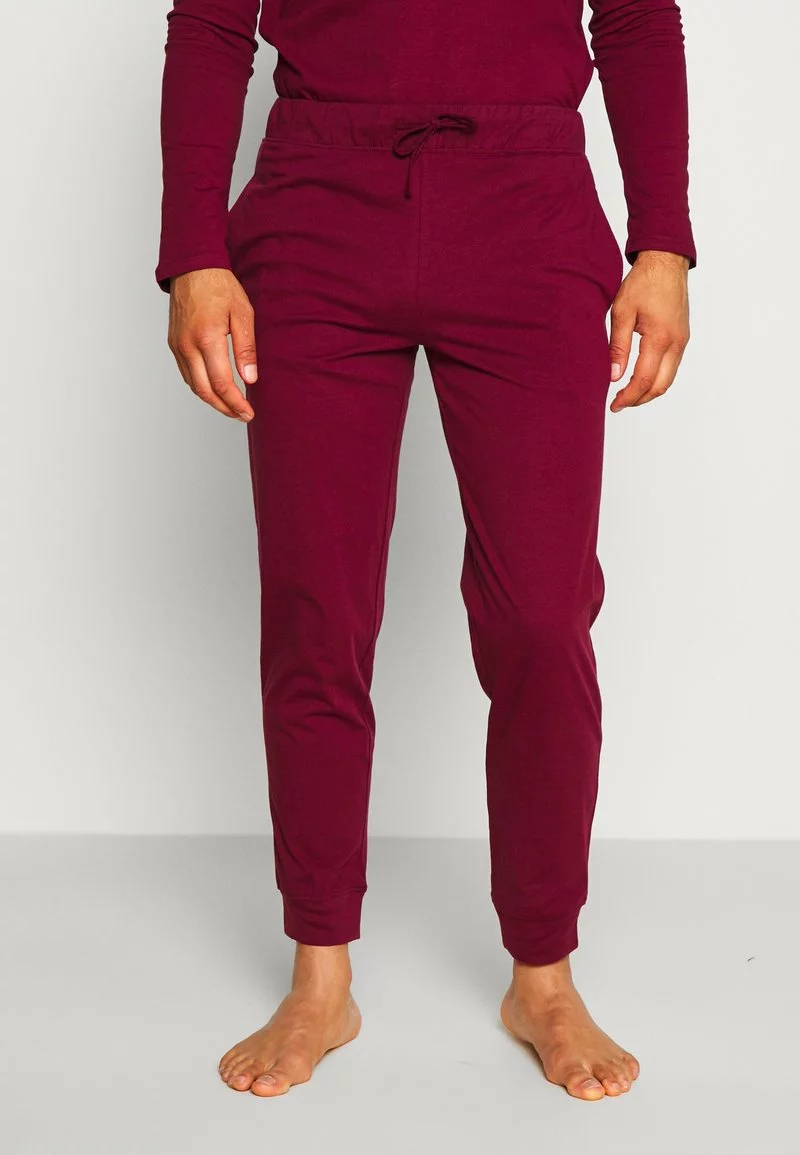 Pier One Uomo 2 PACK - Pantaloni Del Pigiama - Dark Blue/bordeaux 4 Pier One Uomo 2 PACK - Pantaloni Del Pigiama - Dark Blue/bordeaux - immagine 2