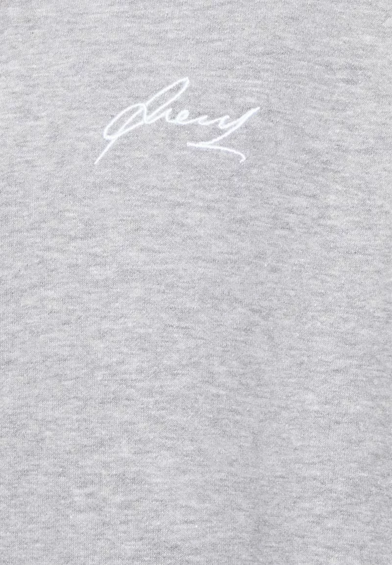 Pier One Uomo BIGBIG CORE SCRIPT HOODIE - Felpa Con Cappuccio - Mottled Grey 5 Pier One Uomo BIGBIG CORE SCRIPT HOODIE - Felpa Con Cappuccio - Mottled Grey - immagine 3