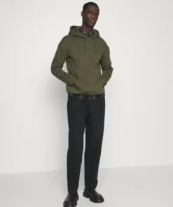 Pier One Uomo 2 PACK - Felpa Con Cappuccio - Olive/grey