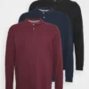Pier One Uomo 3 PACK - Polo - Bordeaux/dark Blue/black -Offerta Economica Pier One dec2b9258afd404ebd5faeb54b666c3a