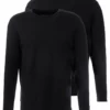 Pier One Uomo 2 PACK - Maglietta A Manica Lunga - Black -Offerta Economica Pier One e0c0165fe0604df7a8af6b32b1b2f253