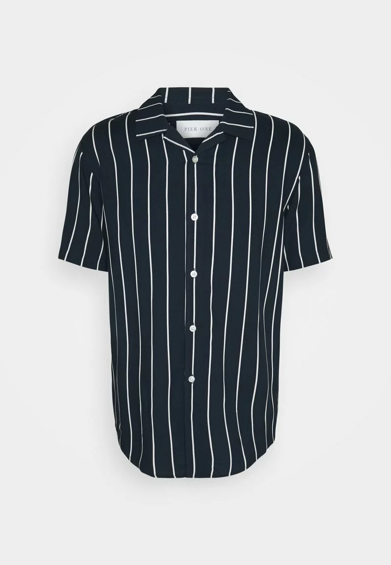 Pier One Uomo Camicia - Dark Blue 9 Pier One Uomo Camicia - Dark Blue - immagine 7