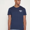 Pier One Uomo GRAPHIC T-SHIRT - T-shirt Con Stampa - Dark Blue -Offerta Economica Pier One e21ccda63b744cb2bf15bbe44e66c230