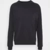 Pier One Uomo 2er Pack CREW NECK - Felpa - Black/mottled Dark Grey -Offerta Economica Pier One e242b0c50ada429396f540b66bf3d253