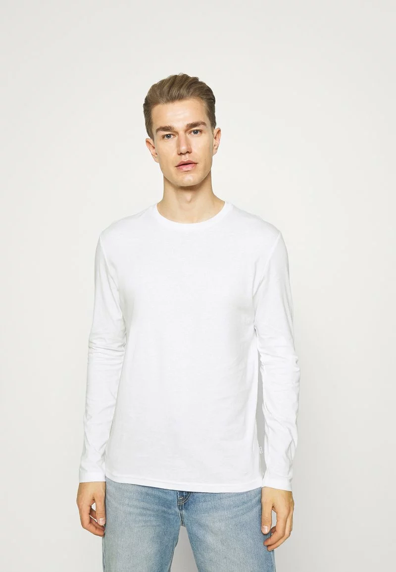 Pier One Uomo 3 PACK - Maglietta A Manica Lunga - Black/white/mottled Light Grey 4 Pier One Uomo 3 PACK - Maglietta A Manica Lunga - Black/white/mottled Light Grey - immagine 2