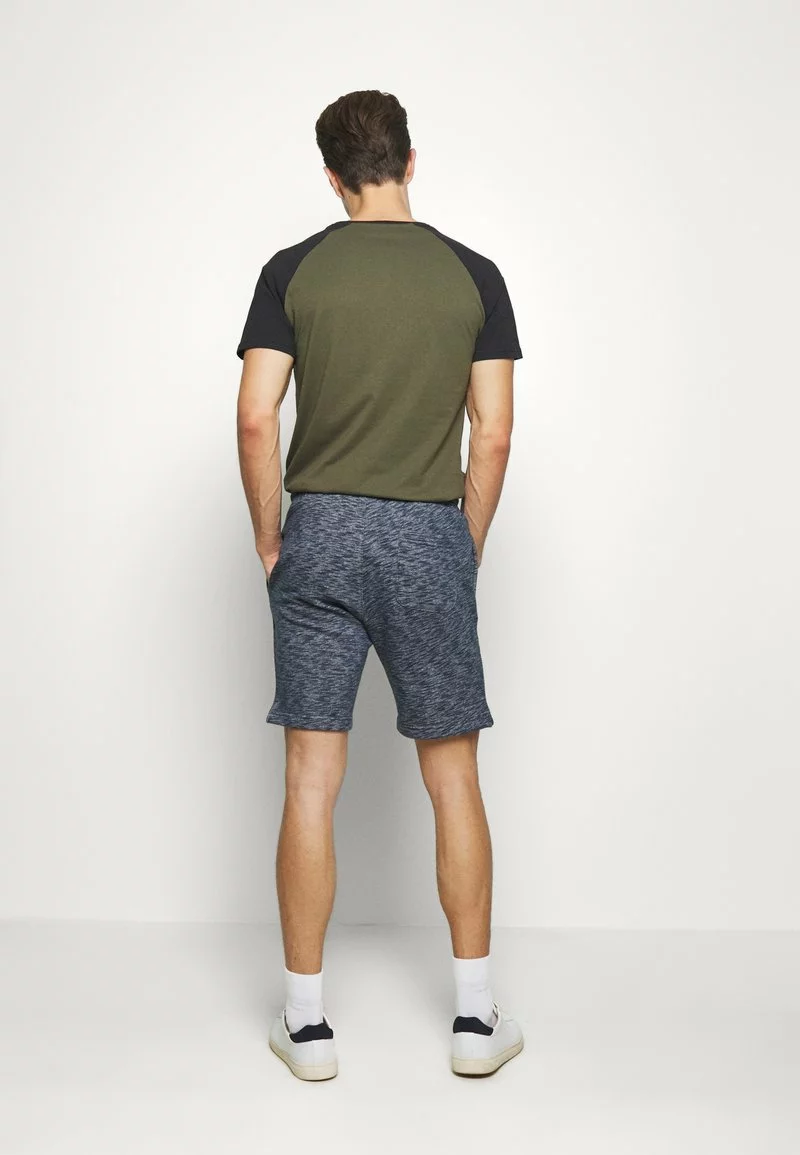 Pier One Uomo Shorts - Mottled Dark Blue 5 Pier One Uomo Shorts - Mottled Dark Blue - immagine 3