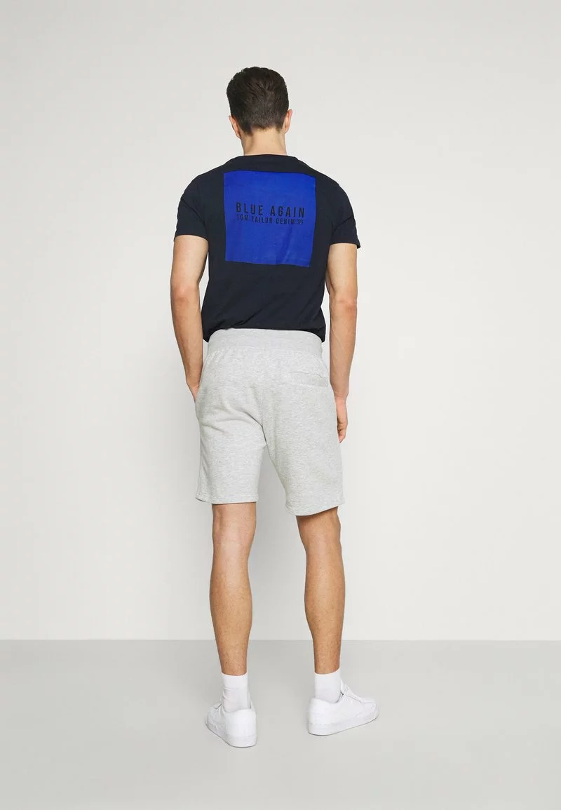 Pier One Uomo 2 PACK - Shorts - Mottled Light Grey/dark Blue 5 Pier One Uomo 2 PACK - Shorts - Mottled Light Grey/dark Blue - immagine 3