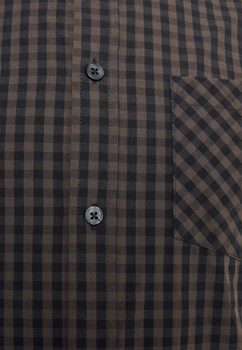 Pier One Uomo Camicia - Dark Gray 5 Pier One Uomo Camicia - Dark Gray - immagine 3