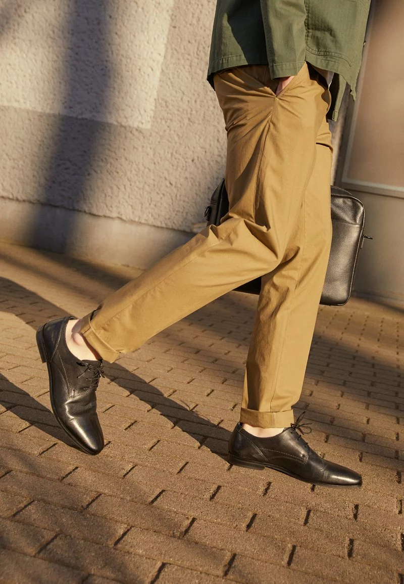 Pier One Uomo LEATHER - Stringate Eleganti - Black 5 Pier One Uomo LEATHER - Stringate Eleganti - Black - immagine 3