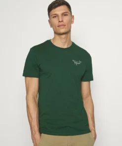 Pier One Uomo T-shirt Con Stampa - Dark Green