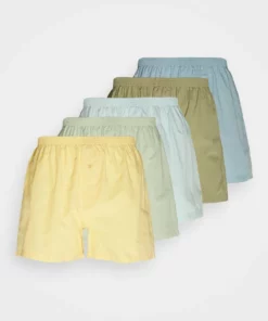 Pier One Uomo 5 PACK - Boxer - Blue /light Blue/green