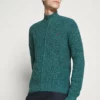 Pier One Uomo Cardigan - Mottled Dark Green -Offerta Economica Pier One edaa6d5fe860447098740ad783c7f280