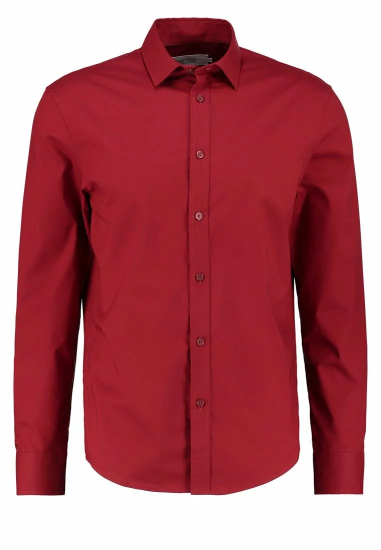 Pier One Uomo Camicia Elegante - Red 8 Pier One Uomo Camicia Elegante - Red - immagine 6