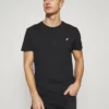 Pier One Uomo T-shirt Basic - Black -Offerta Economica Pier One efbc3ee78b534fd9931abbd4d9975b0d
