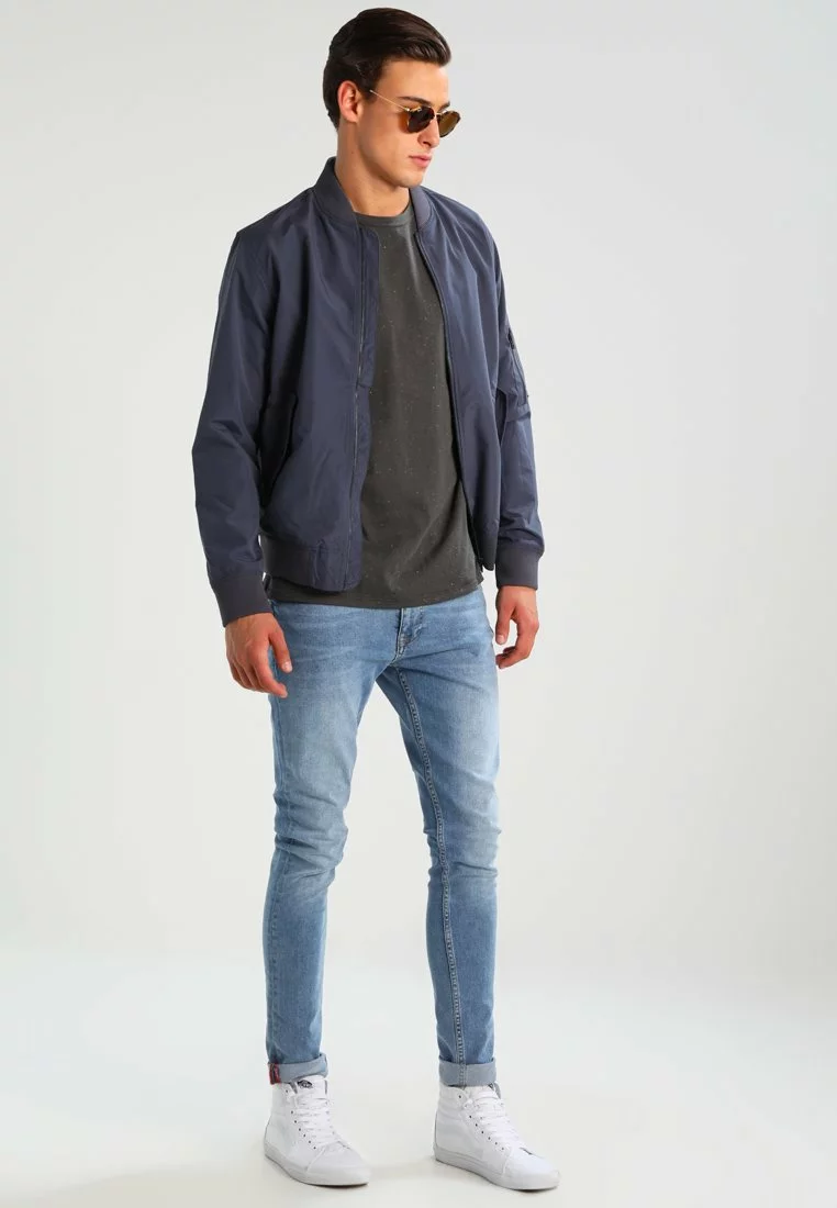 Pier One Uomo Jeans Skinny Fit - Light Blue 4 Pier One Uomo Jeans Skinny Fit - Light Blue - immagine 2