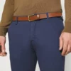 Pier One Uomo BELTED - Chino - Dark Blue -Offerta Economica Pier One f0de2ed3c221491eb7c8be84f3e739f9