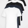 Pier One Uomo 5 PACK - T-shirt Basic - Black/white/blue 10 Pier One Uomo 5 PACK - T-shirt Basic - Black/white/blue -Offerta Economica Pier One f1b37127ec2d45f98139c878d4f29450