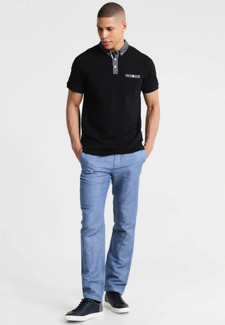Pier One Uomo Polo - Black 4 Pier One Uomo Polo - Black - immagine 2