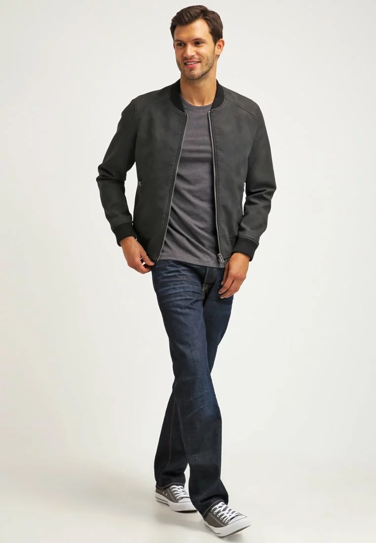 Pier One Uomo 2 PACK - T-shirt Basic - Dark Grey Melange 4 Pier One Uomo 2 PACK - T-shirt Basic - Dark Grey Melange - immagine 2