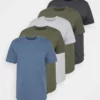 Pier One Uomo 5 PACK - T-shirt Basic - Mottled Brown/mottled Light Grey/mottled Dark Grey -Offerta Economica Pier One fa4a9e24553643c892c88ca1c9a8507a
