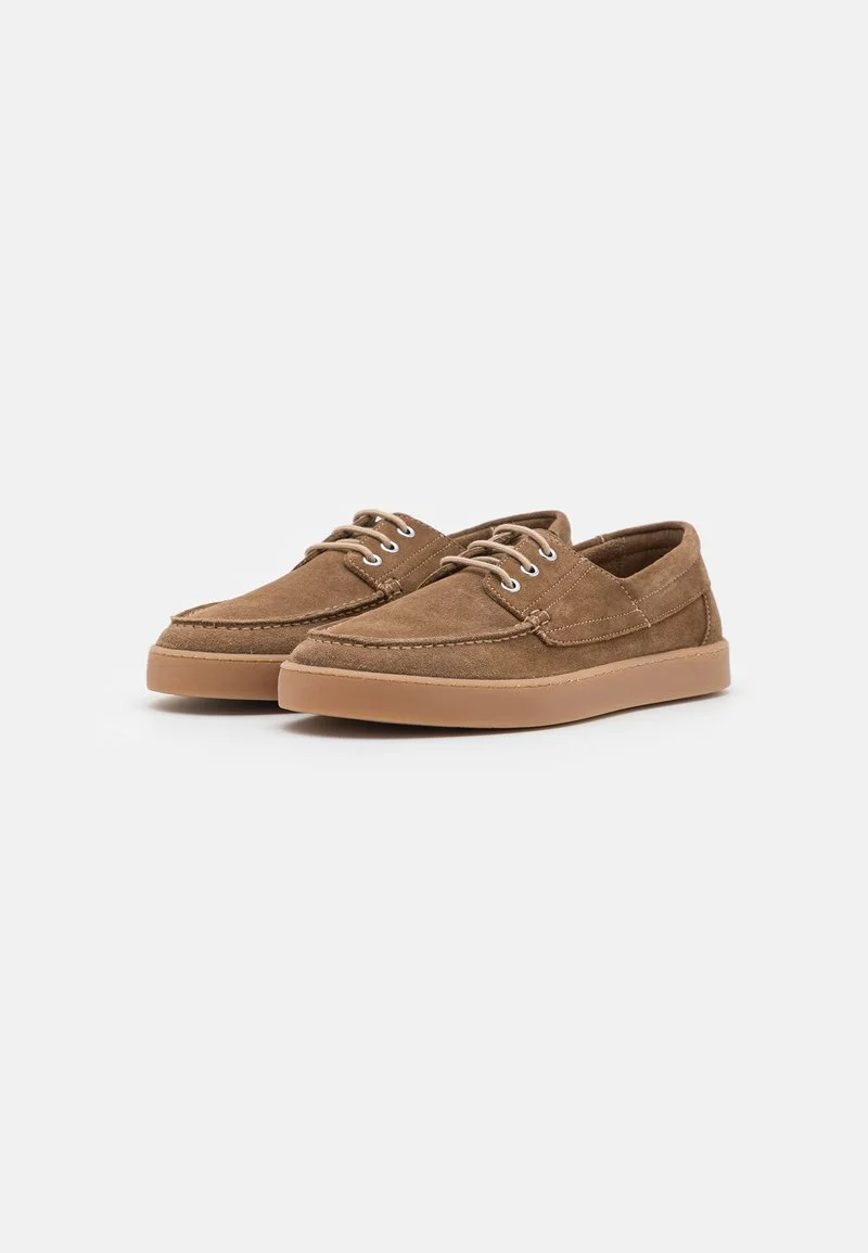 Pier One Uomo LEATHER - Sneakers Basse - Taupe 4 Pier One Uomo LEATHER - Sneakers Basse - Taupe - immagine 2